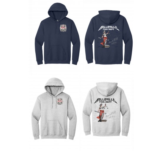 Belleville Fire Department Hooded Sweatshirt